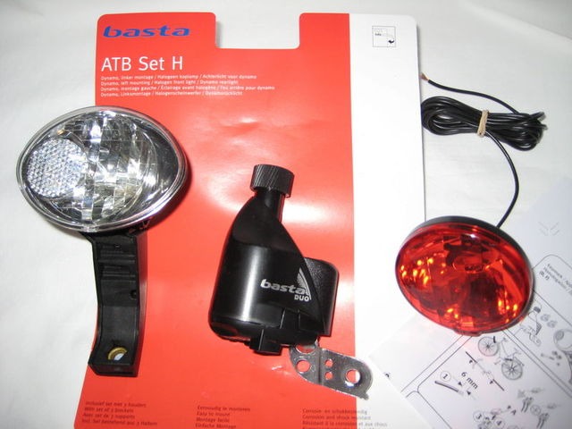 AXA-BASTA Halogen Dynamo Set click to zoom image