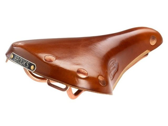 BROOKS SADDLES Team Professional 'S' copper rails click to zoom image