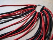 SKIRTGUARD elastic string  Red and Black click to zoom image