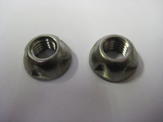 MISCELLANEOUS Security nuts M8 pair only click to zoom image