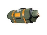 CARRADICE Barley saddlebag  Green click to zoom image